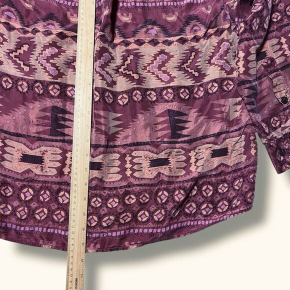 Summa Long Sleeve Shirt Mens‎ XL 100% Silk - Picture 8 of 9